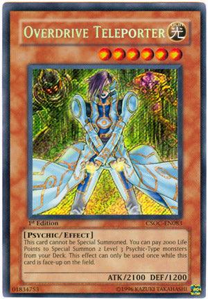 Overdrive Teleporter [CSOC-EN083] Secret Rare (ONLINE ORDER ONLY)