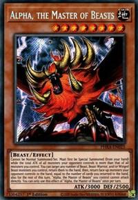Alpha, the Master of Beasts [PHRA-EN023] Secret Rare (ONLINE ORDER ONLY)