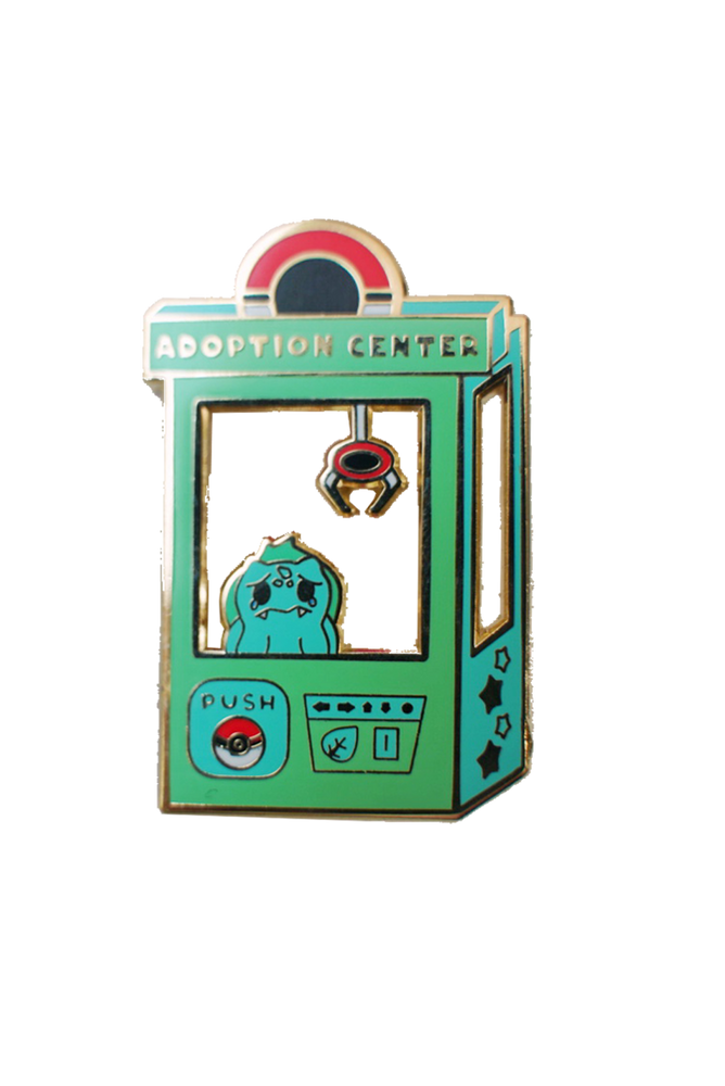 Pokemon: Bulbasaur Adoption Center Enamel Pin (ONLINE ORDER ONLY)