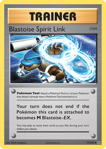 Blastoise Spirit Link (73/108) [XY: Evolutions] (Online Only)