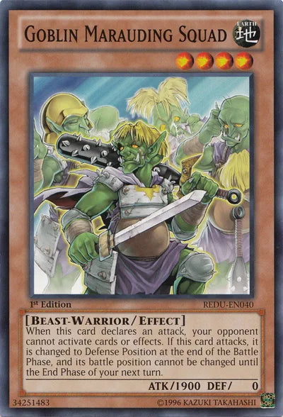 Goblin Marauding Squad [REDU-EN040] Common