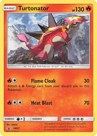 Turtonator (SM27) [Sun & Moon: Black Star Promos] (Online Only)