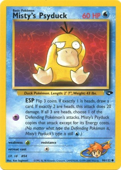 Misty's Psyduck (90/132) [Gym Challenge Unlimited] (Online Only)
