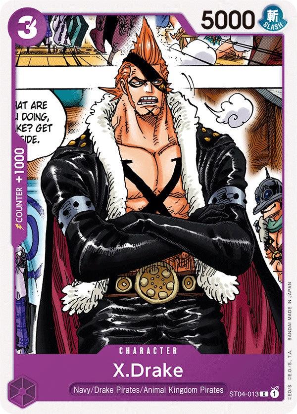 X.Drake [Starter Deck: Animal Kingdom Pirates] (ONLINE ORDER ONLY)