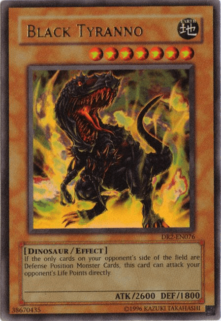 Black Tyranno [DR2-EN076] Ultra Rare (ONLINE ORDER ONLY)