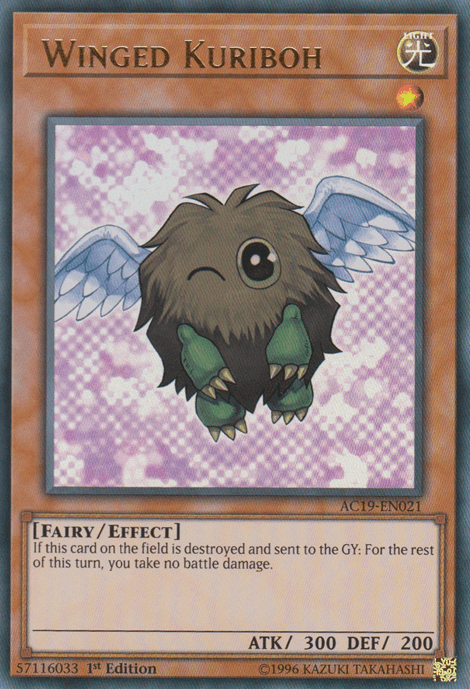 Winged Kuriboh [AC19-EN021] Ultra Rare (ONLINE ORDER ONLY)