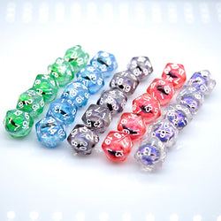 Dragon Eye d20 21.7mm Resin Standard Roll d20 [Red, Green, Blue, Clear, Smoke] (Online Only)