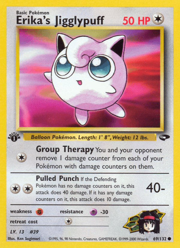 Erika's Jigglypuff (69/132) [Gym Challenge 1st Edition] (Online Only)