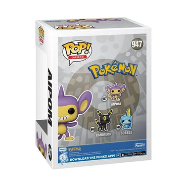 Pokemon Aipom Flocked Funko Pop! Vinyl Figure #947 - Specialty Series (ONLINE ORDER ONLY)