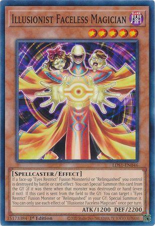 Illusionist Faceless Magician [LDS1-EN046] Common (ONLINE ORDER ONLY)