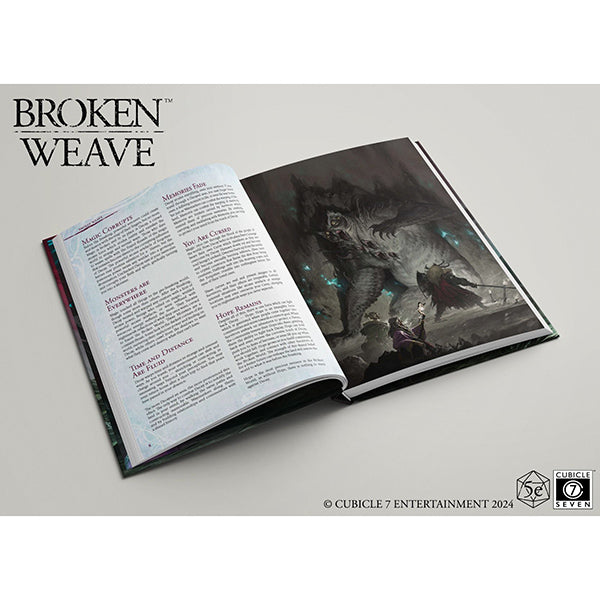 Broken Weave - Core Rulebook (5E) - Roleplaying Game (Online Order Only)