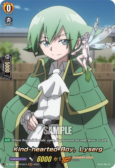 Kind-hearted Boy, Lyserg (D-TB03/SKR098EN) [Shaman King]