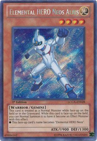 Elemental HERO Neos Alius [LCGX-EN028] Secret Rare (ONLINE ORDER ONLY)