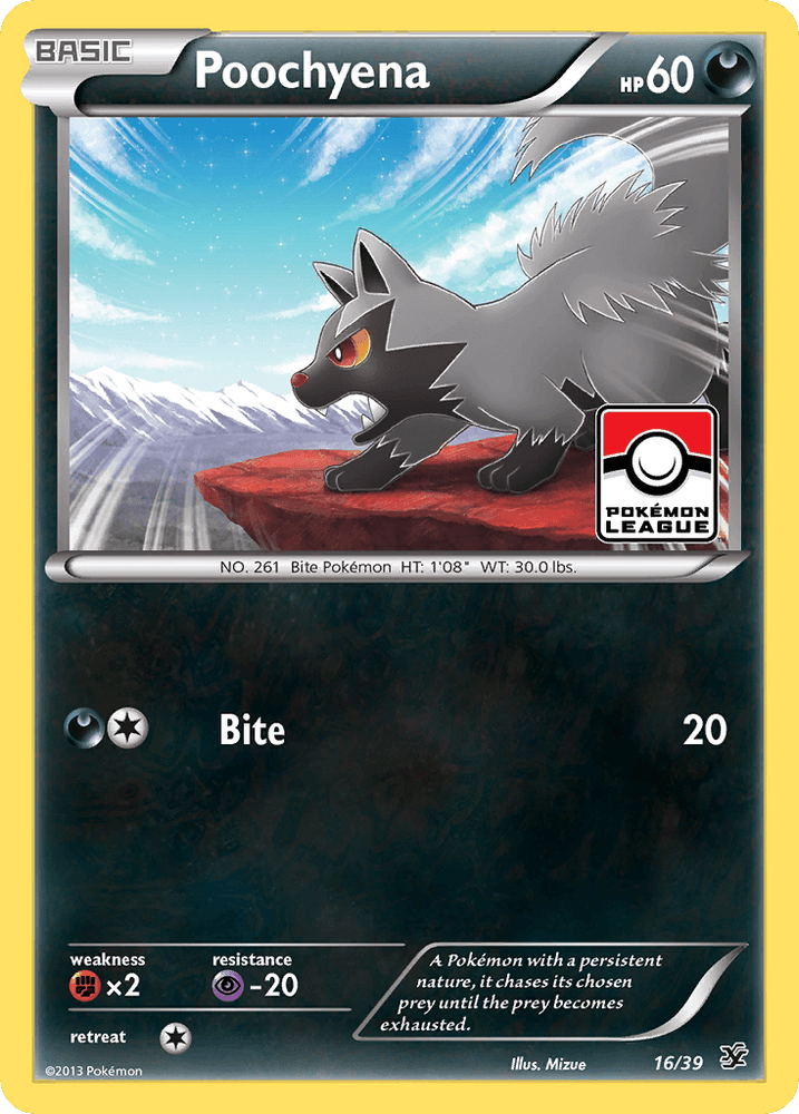 Poochyena (16/39) [XY: Kalos Starter Set] (Online Only)