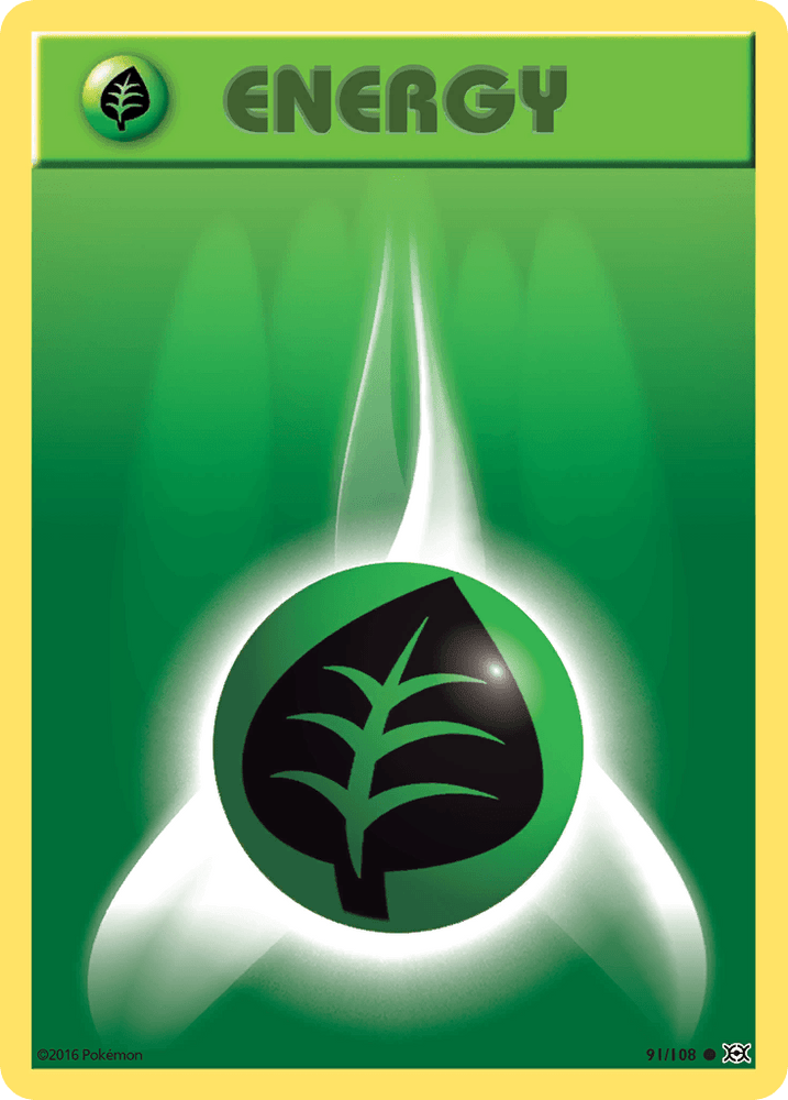 Grass Energy (91/108) [XY: Evolutions] (Online Only)