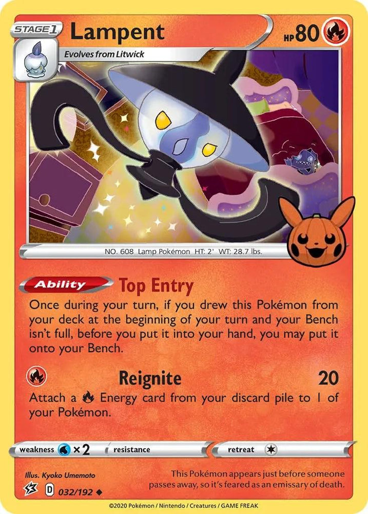 Lampent (032/192) [Trick or Trade] (Online Only)