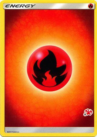 Fire Energy (Charizard Stamp #8) [Battle Academy 2020] (Online Only)