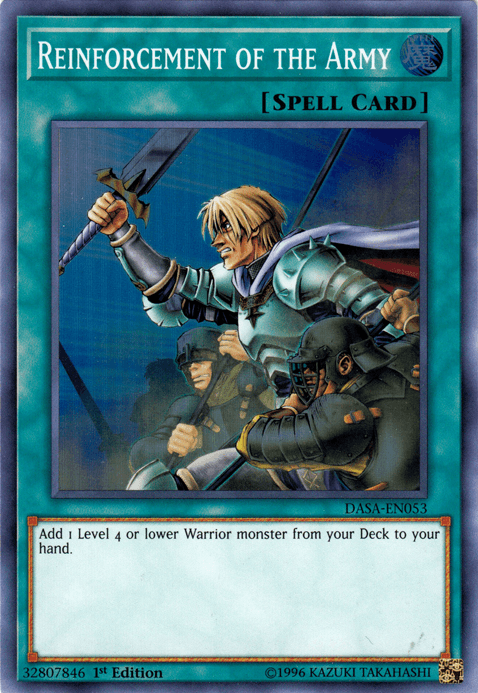 Reinforcement of the Army [DASA-EN053] Super Rare (ONLINE ORDER ONLY)