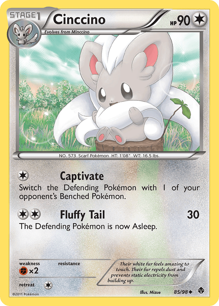 Cinccino (85/98) [Black & White: Emerging Powers] (Online Only)