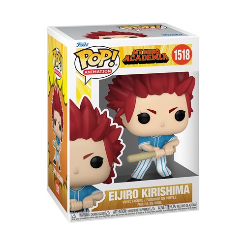 My Hero Academia: Hero League Baseball Eijiro Kirishima Funko Pop! Vinyl Figure #1518 (ONLINE ORDER ONLY)