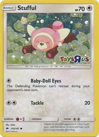 Stufful (110/147) (Toys R Us Promo) [Sun & Moon: Burning Shadows] (Online Only)