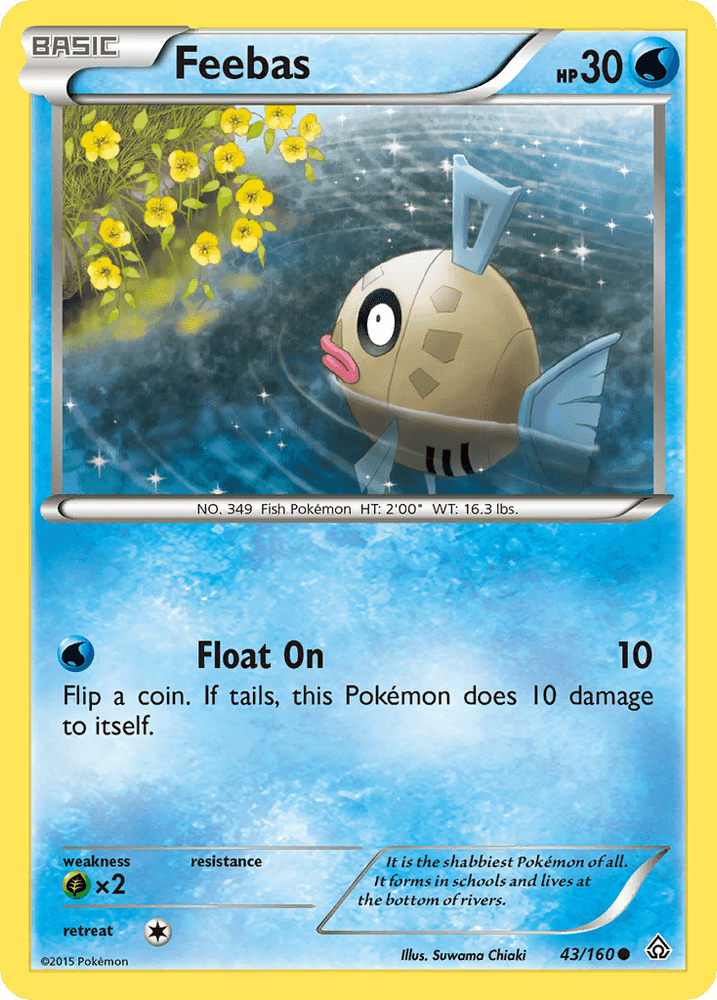 Feebas (43/160) [XY: Primal Clash] (Online Only)