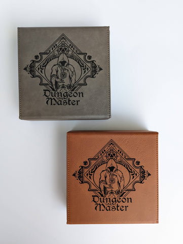 The Fate Twister - D&D - Vegan Leather Dice Box (ONLINE ORDER ONLY)