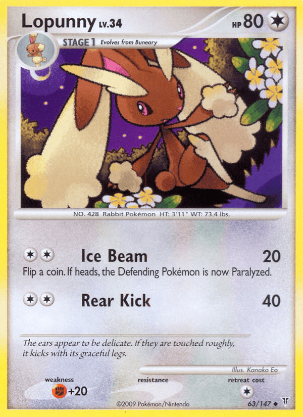Lopunny (63/147) [Platinum: Supreme Victors] (Online Only)