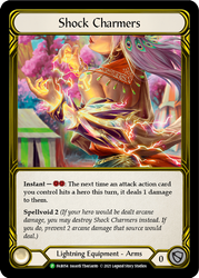 Shock Charmers (Golden) [FAB054] (Promo)  Cold Foil