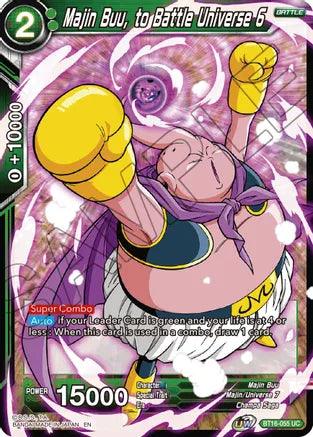 Majin Buu, to Battle Universe 6 (BT16-055) [Realm of the Gods] (ONLINE ORDER ONLY)