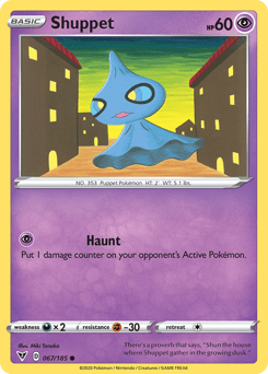 Shuppet (067/185) [Sword & Shield: Vivid Voltage] (Online Only)