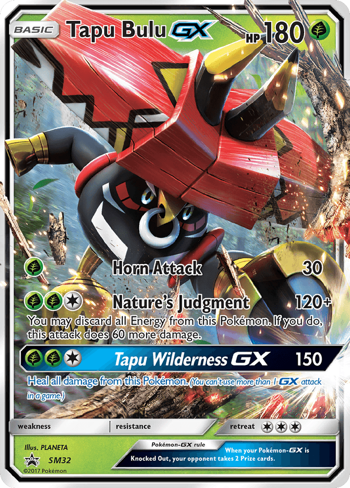 Tapu Bulu GX (SM32) [Sun & Moon: Black Star Promos] (Online Only)