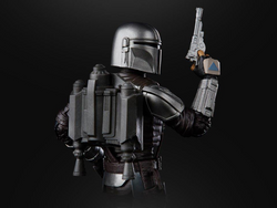 Star Wars: The Black Series - The Mandalorian (Beskar Armor) (The Mandalorian) 6-Inch Action Figure (ONLINE ORDER ONLY)