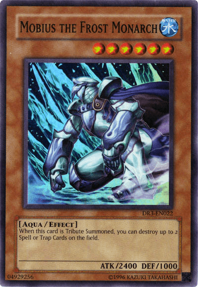 Mobius the Frost Monarch [DR3-EN022] Super Rare (ONLINE ORDER ONLY)
