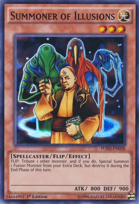Summoner of Illusions [FUEN-EN038] Super Rare (ONLINE ORDER ONLY)