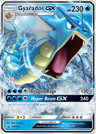 Gyarados GX (SM212) [Sun & Moon: Black Star Promos] (Online Only)