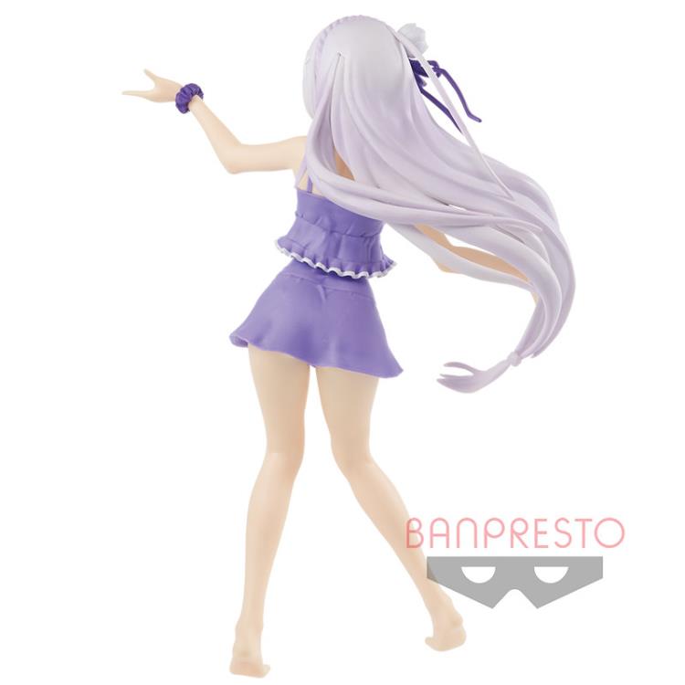 Banpresto: Re:Zero Starting Life in Another World - Emilia EXQ Figure (ONLINE ORDER ONLY)
