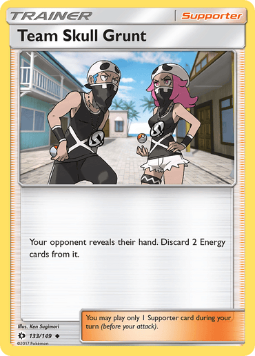Team Skull Grunt (133/149) [Sun & Moon: Base Set] (Online Only)