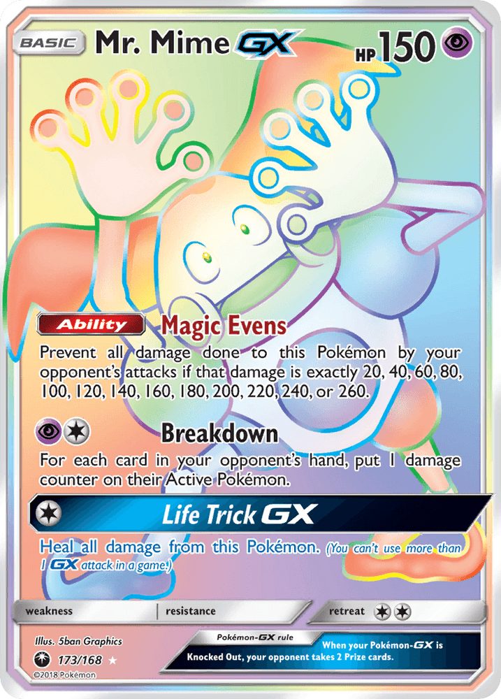 Mr. Mime GX (173/168) [Sun & Moon: Celestial Storm] (Online Only)