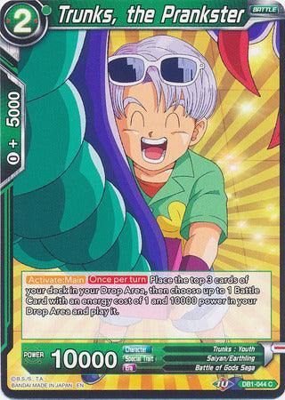 Trunks, the Prankster (DB1-044) [Dragon Brawl] (ONLINE ORDER ONLY)