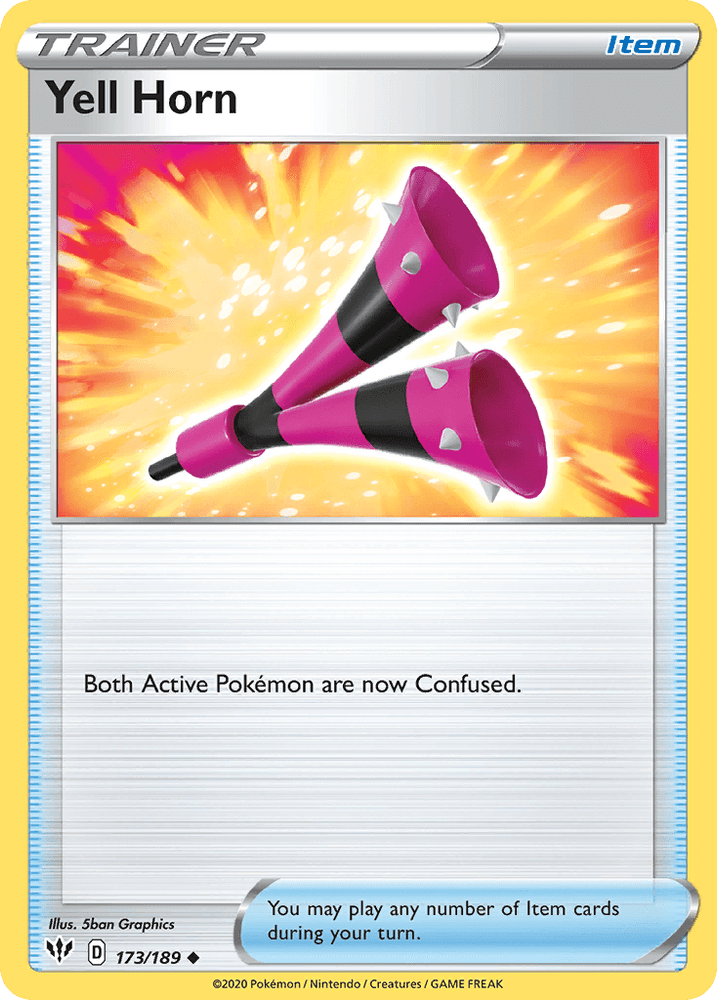 Yell Horn (173/189) [Sword & Shield: Darkness Ablaze] (Online Only)