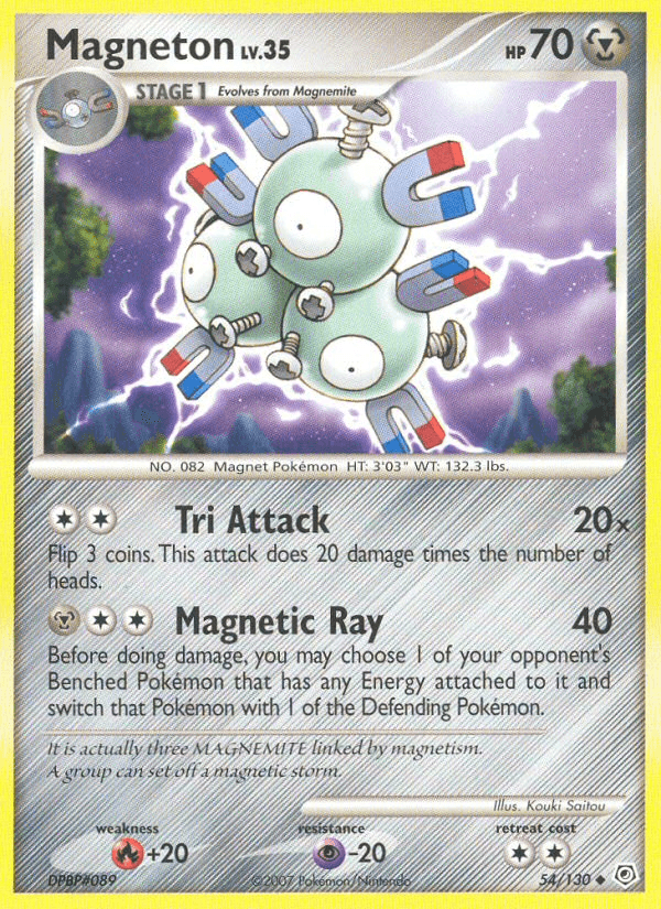 Magneton (54/130) [Diamond & Pearl: Base Set] (Online Only)