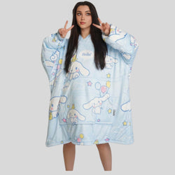 Cinnamoroll Wearable Blanket Hoodie for Kids & Adults | OLM Toys (ONLINE ORDER ONLY)