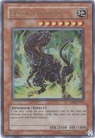 Black Tyranno [IOC-EN075] Ultra Rare (ONLINE ORDER ONLY)