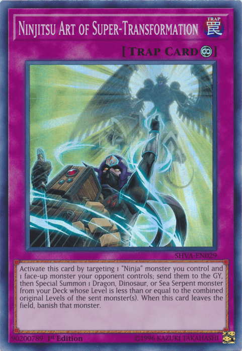 Ninjitsu Art of Super-Transformation [SHVA-EN029] Super Rare (ONLINE ORDER ONLY)