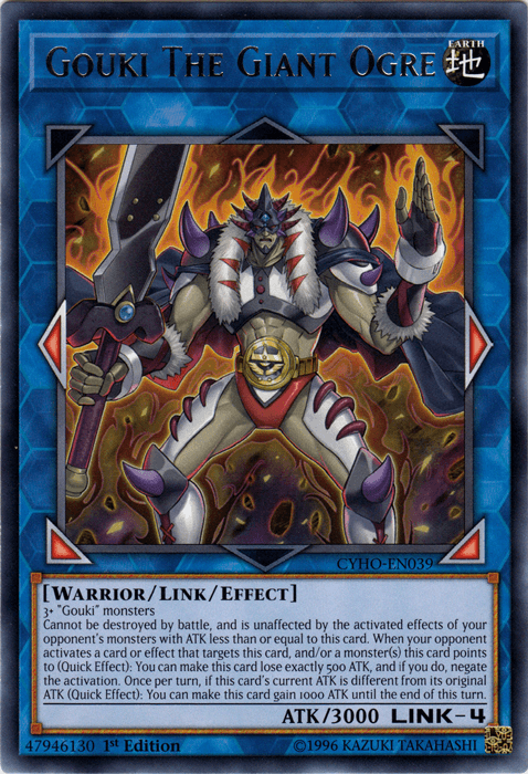 Gouki The Giant Ogre [CYHO-EN039] Rare (ONLINE ORDER ONLY)
