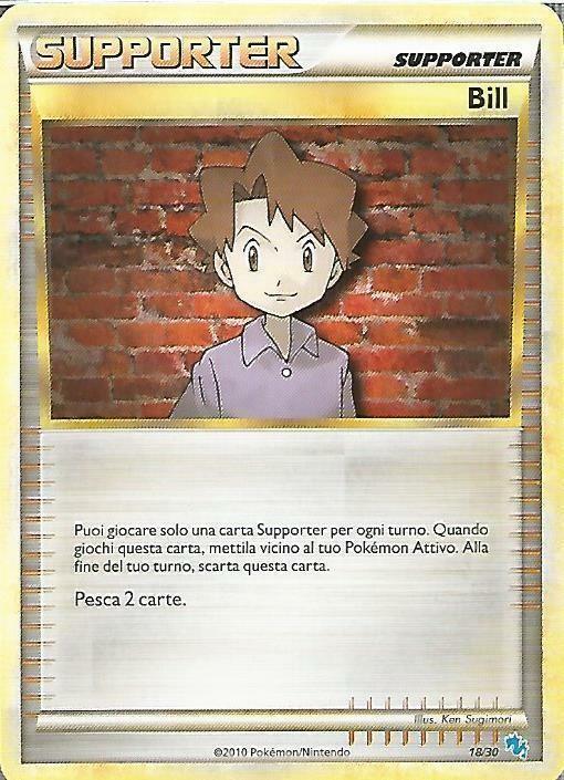 Bill (18/30) [HeartGold & SoulSilver: Trainer Kit - Gyarados] (Online Only)