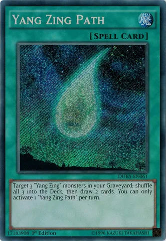 Yang Zing Path [DUEA-EN061] Secret Rare