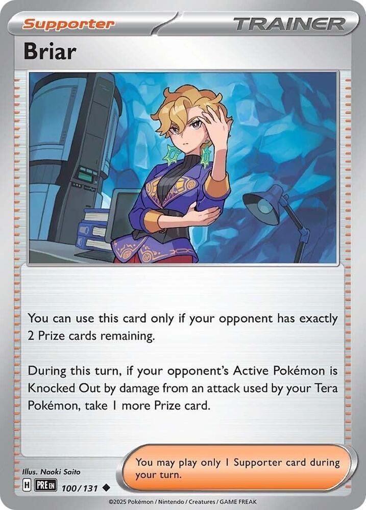 Briar (100/131) [Scarlet & Violet: Prismatic Evolutions] (Online Only)