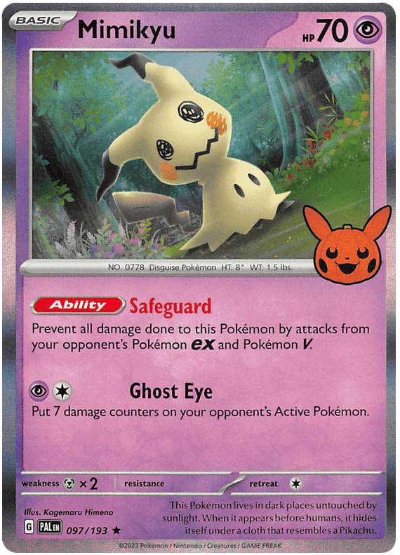 Mimikyu (097/193) [Trick or Trade 2023] (Online Only)